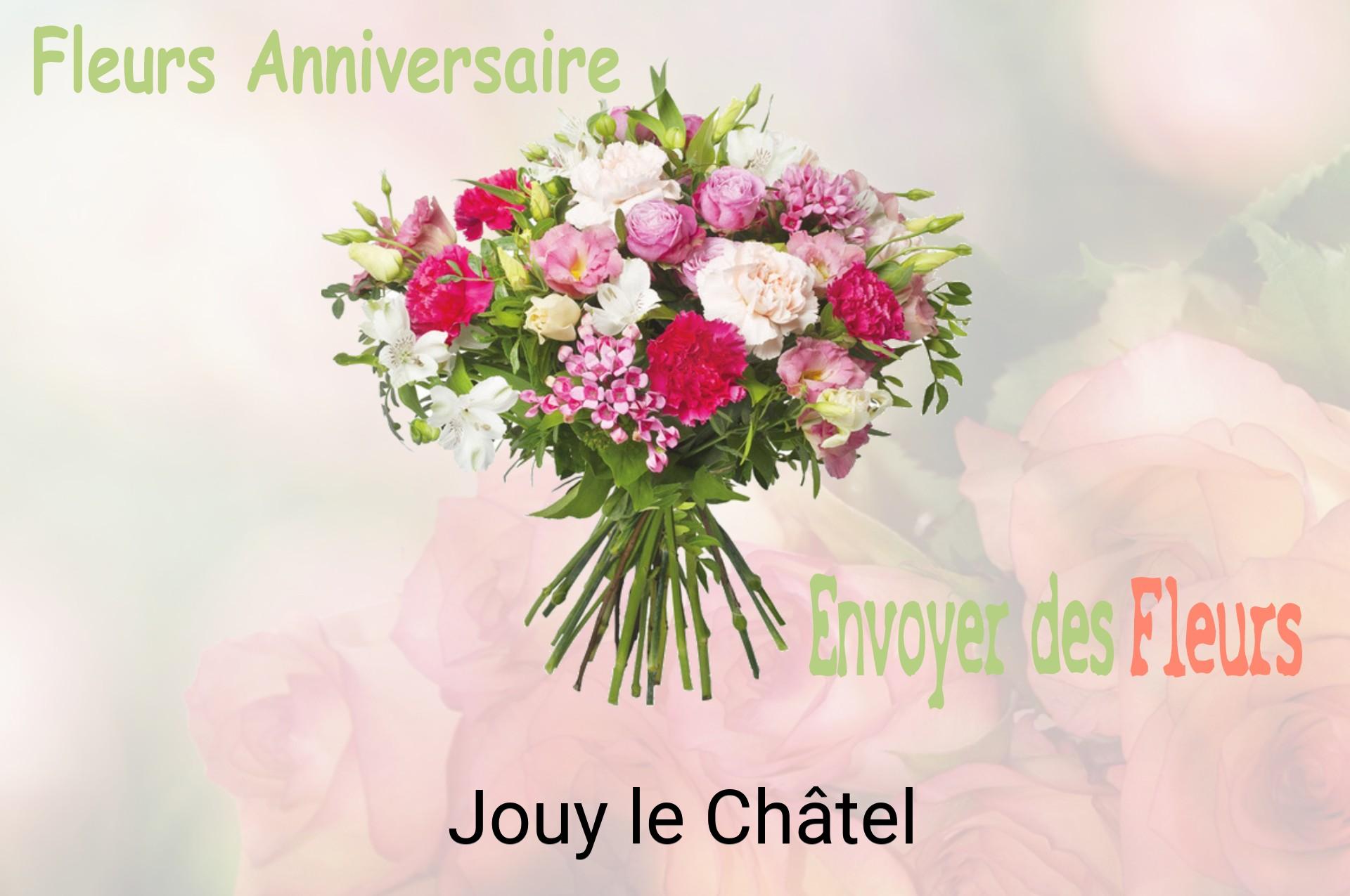 Bouquet de fleurs d’anniversaire livré à Jouy-le-Châtel
