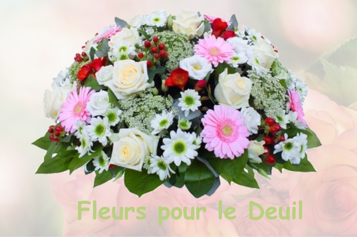 fleurs deuil JOUY-LE-CHATEL